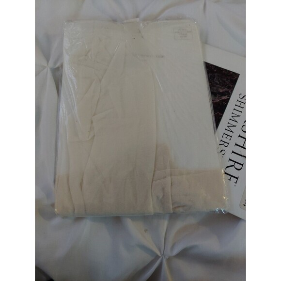 Vintage Berkshire Shimmers Ultra Sheer Control Top Pantyhose, IVORY Size 2/Plus - Picture 8 of 10